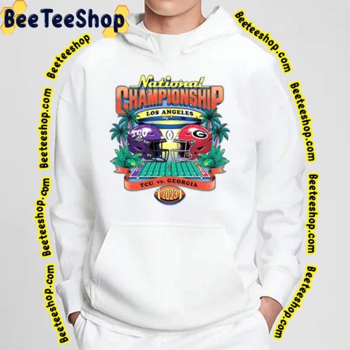 2023 National Championship Georgia Bulldogs Tcu Horned Frogs Trending Unisex Shirt