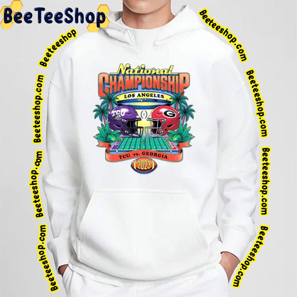 2023 National Championship Georgia Bulldogs Tcu Horned Frogs Trending Unisex Shirt 2023 National Championship Georgia Bulldogs Tcu Horned Frogs Trending Unisex Shirt