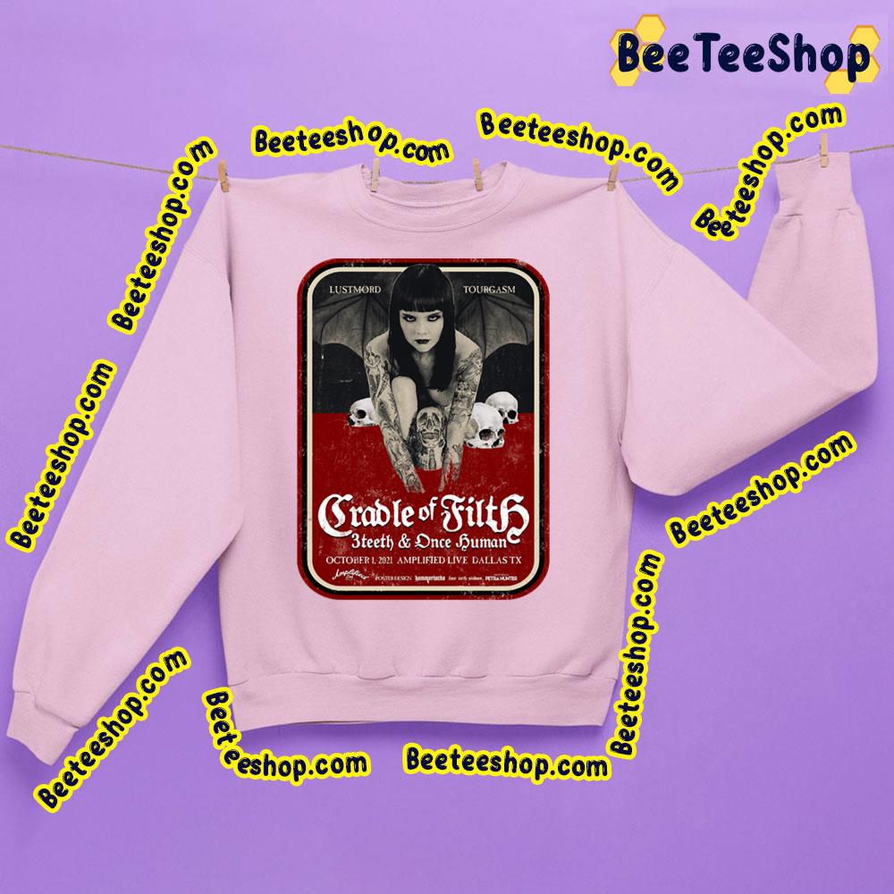 3 Teeth And Once Human Cradle Of Filth Trending Unisex Sweatshirt 3 Teeth And Once Human Cradle Of Filth Trending Unisex Sweatshirt