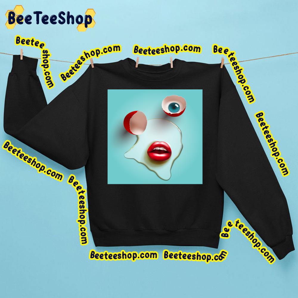 3d Egg With Red Lips And Blue Eye Trending Unisex Sweatshirt 3d Egg With Red Lips And Blue Eye Trending Unisex Sweatshirt