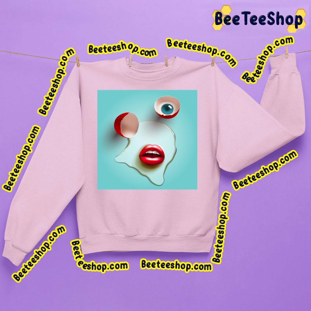 3d Egg With Red Lips And Blue Eye Trending Unisex Sweatshirt 3d Egg With Red Lips And Blue Eye Trending Unisex Sweatshirt