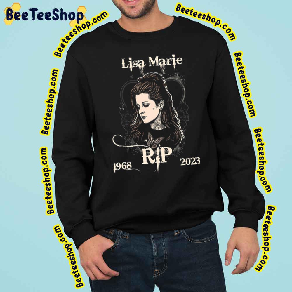 Rip Lisa Marie 1968 2023 Unisex Shirt Rip Lisa Marie 1968 2023 Unisex Shirt