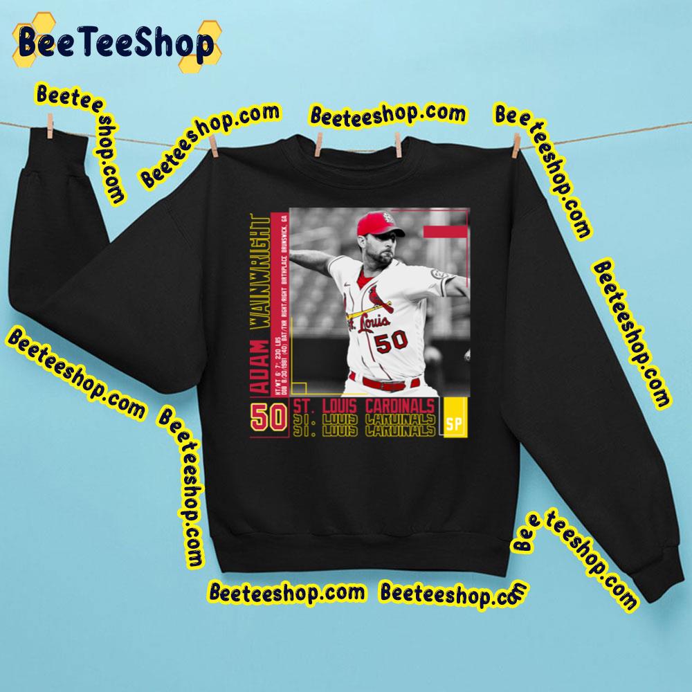 Adam Wainwright St Louis Cardinals Baseball Trending Unisex Sweatshirt Adam Wainwright St Louis Cardinals Baseball Trending Unisex Sweatshirt