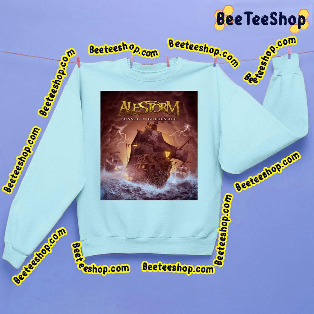 Alestorm Sunset On The Golden Age Trending Unisex Sweatshirt Alestorm Sunset On The Golden Age Trending Unisex Sweatshirt
