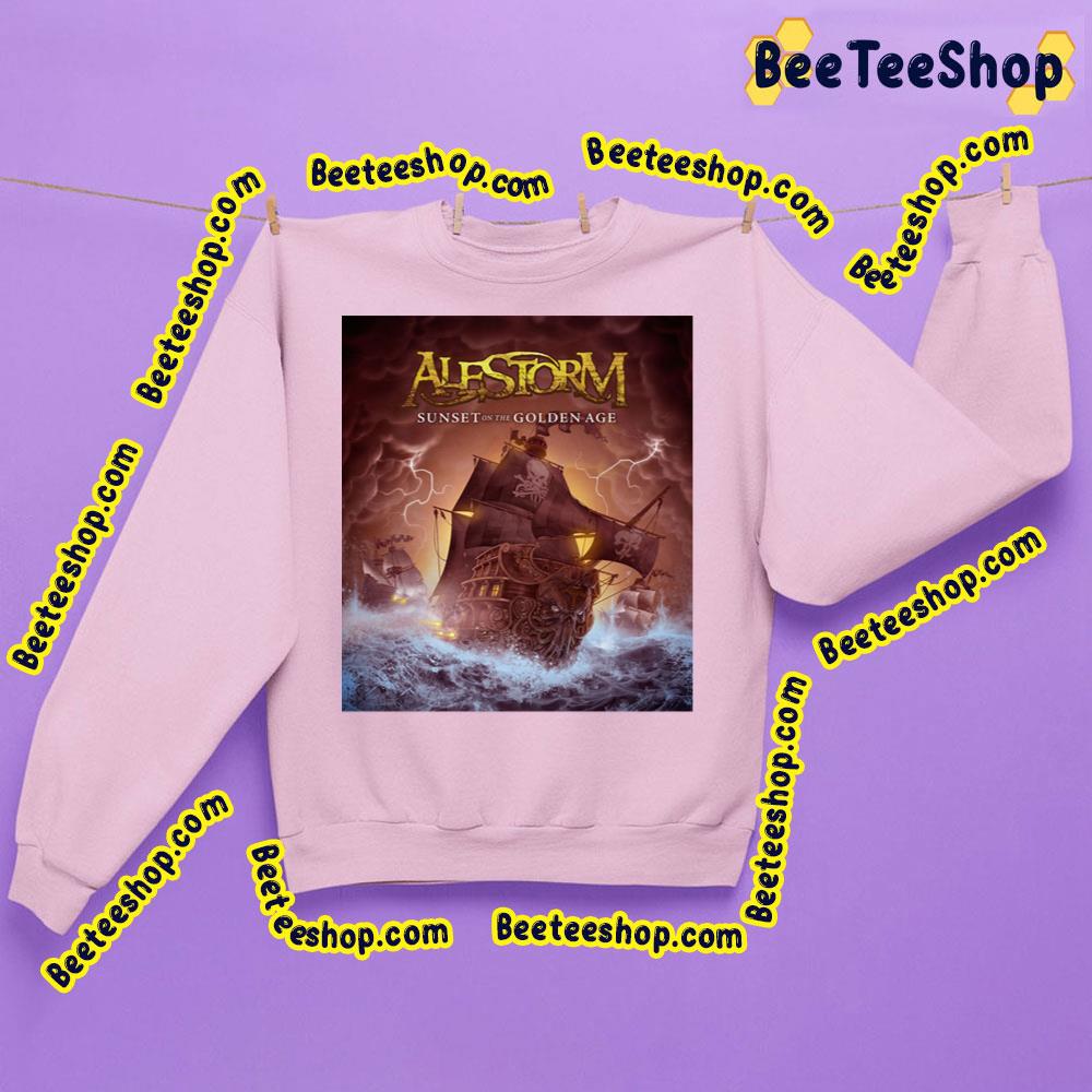 Alestorm Sunset On The Golden Age Trending Unisex Sweatshirt Alestorm Sunset On The Golden Age Trending Unisex Sweatshirt