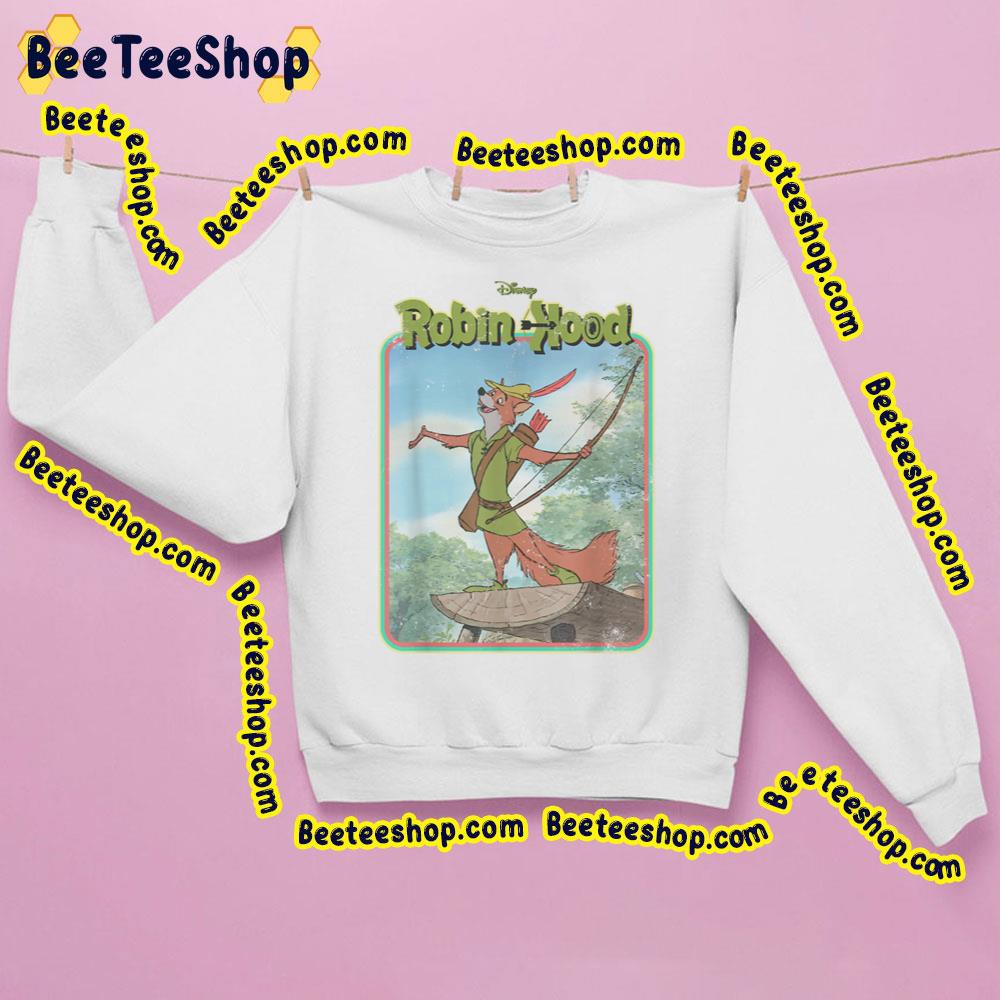 Animal Fox Vintage Cartoon Robin Hood Trending Unisex Sweatshirt Animal Fox Vintage Cartoon Robin Hood Trending Unisex Sweatshirt