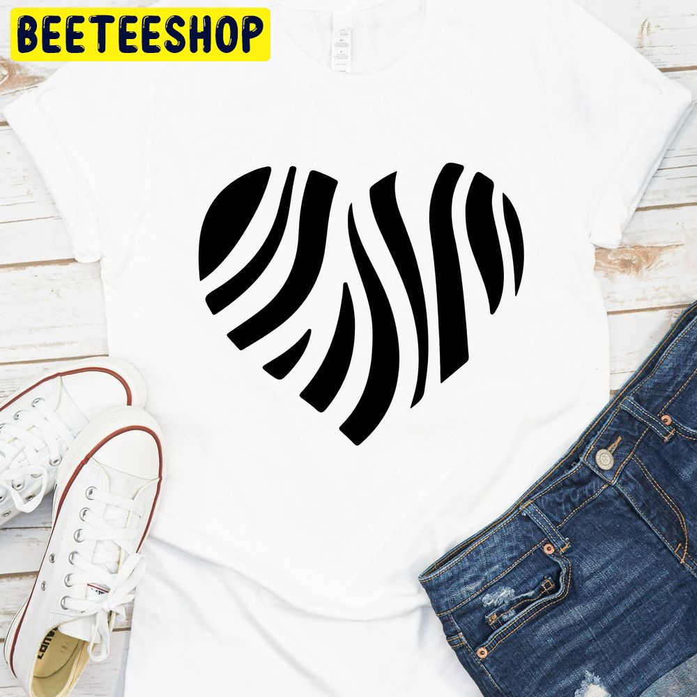Animal Prints Valentine Hearts Trending Unisex Shirt Animal Prints Valentine Hearts Trending Unisex Shirt