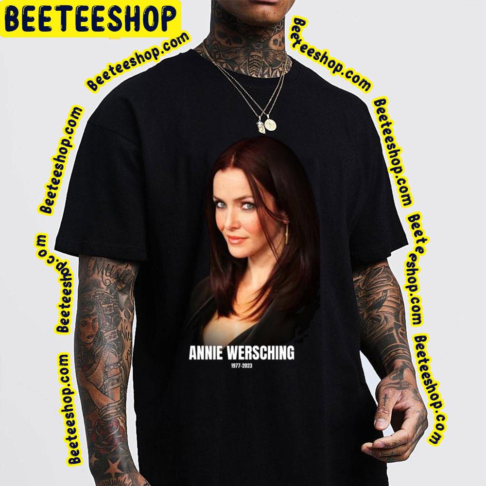 Annie Wersching 1977 2023 Unisex Shirt Annie Wersching 1977 2023 Unisex Shirt
