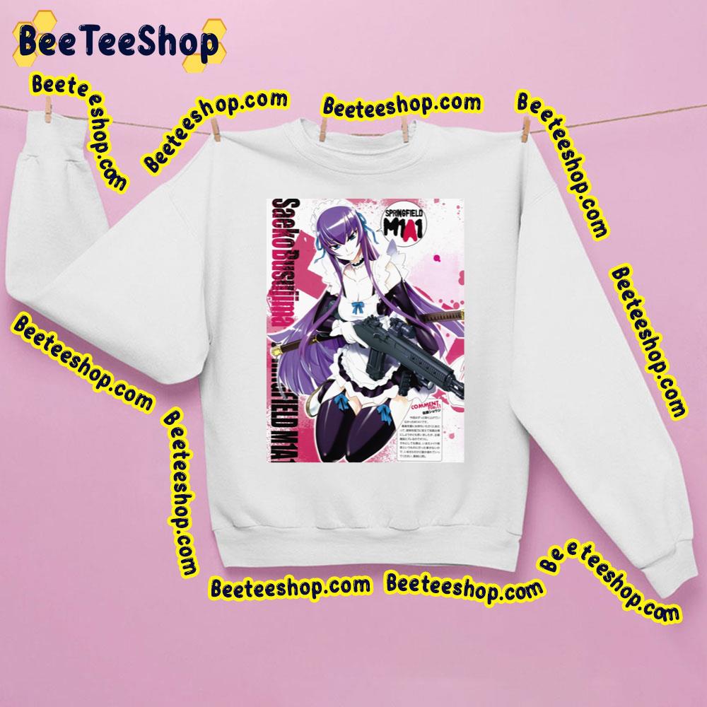 Art Highschool Of The Dead Saeko Busujima Trending Unisex Sweatshirt Art Highschool Of The Dead Saeko Busujima Trending Unisex Sweatshirt