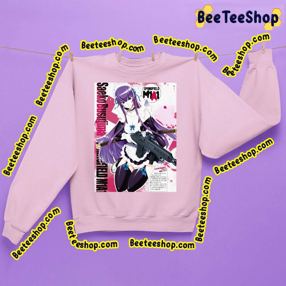 Art Highschool Of The Dead Saeko Busujima Trending Unisex Sweatshirt Art Highschool Of The Dead Saeko Busujima Trending Unisex Sweatshirt