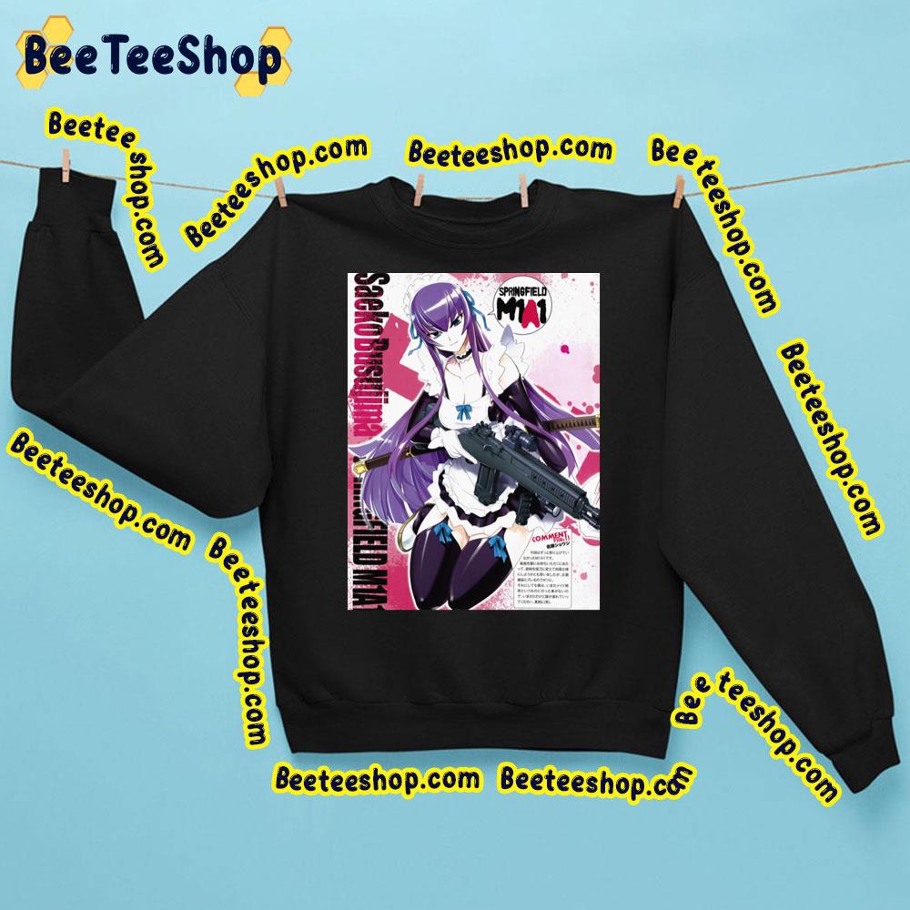 Art Highschool Of The Dead Saeko Busujima Trending Unisex Sweatshirt Art Highschool Of The Dead Saeko Busujima Trending Unisex Sweatshirt