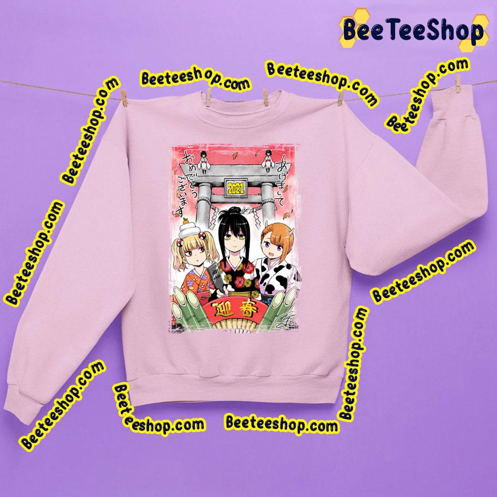 Art Miko Yotsuya Mieruko-Chan Trending Unisex Sweatshirt Art Miko Yotsuya Mieruko-Chan Trending Unisex Sweatshirt