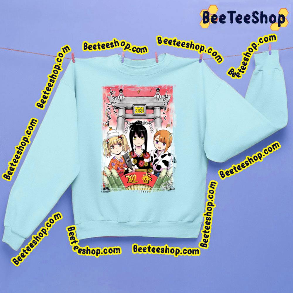 Art Miko Yotsuya Mieruko-Chan Trending Unisex Sweatshirt Art Miko Yotsuya Mieruko-Chan Trending Unisex Sweatshirt