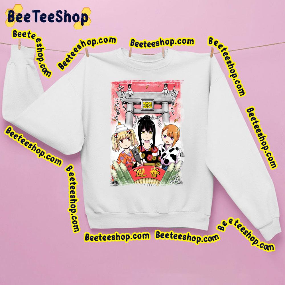 Art Miko Yotsuya Mieruko-Chan Trending Unisex Sweatshirt Art Miko Yotsuya Mieruko-Chan Trending Unisex Sweatshirt