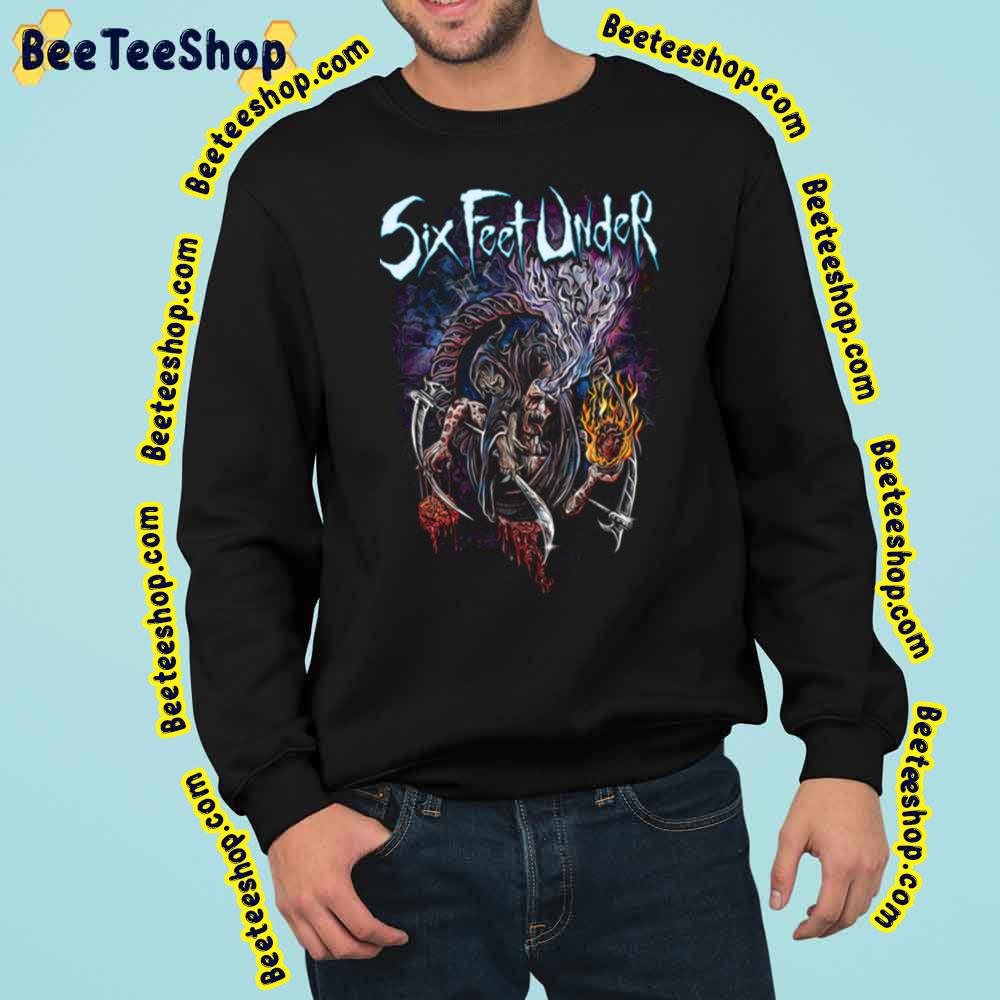 Art Six Feet Under Death Metal Trending Unisex Sweatshirt Art Six Feet Under Death Metal Trending Unisex Sweatshirt