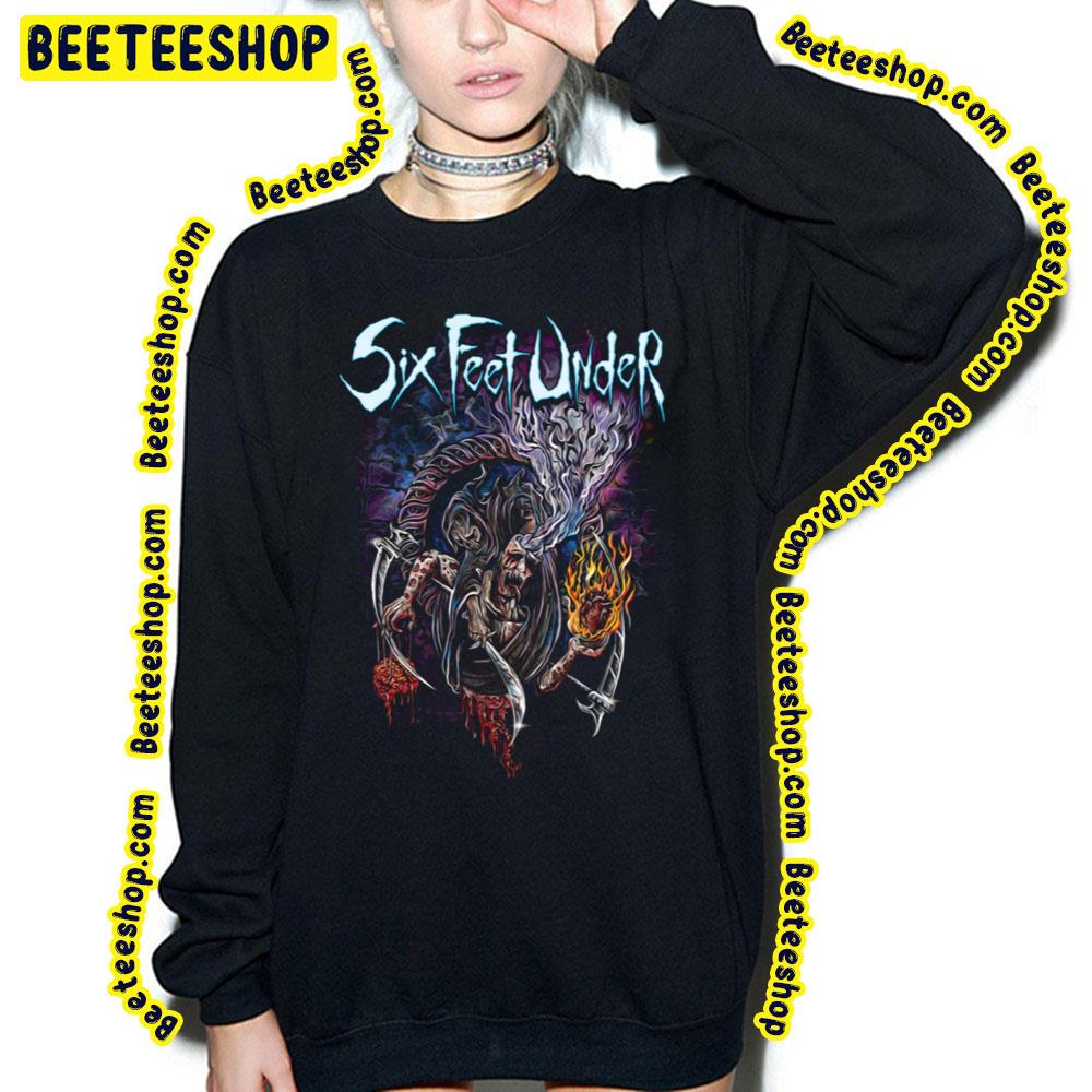 Art Six Feet Under Death Metal Trending Unisex Sweatshirt Art Six Feet Under Death Metal Trending Unisex Sweatshirt