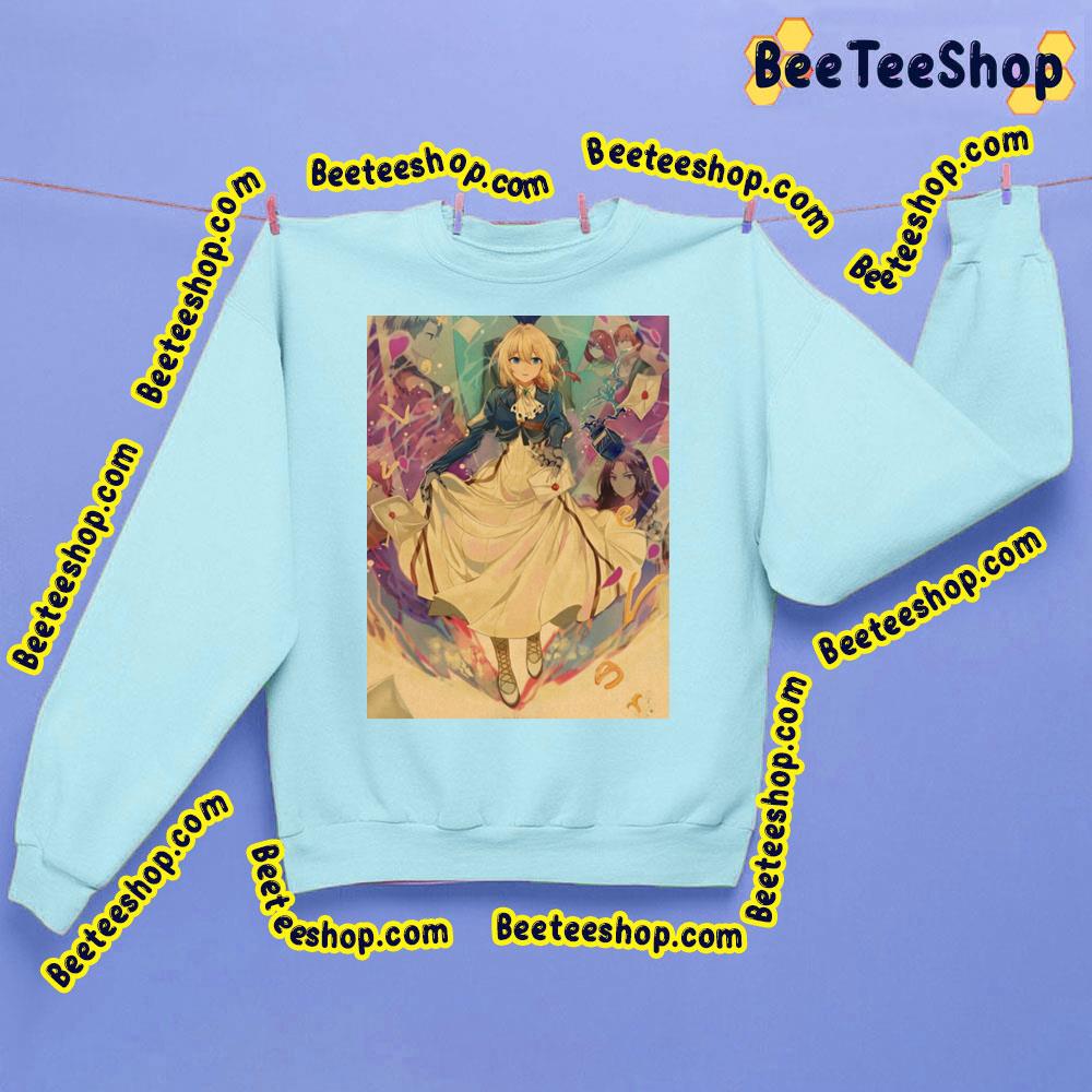 Art Violet Evergarden Trending Unisex Sweatshirt Art Violet Evergarden Trending Unisex Sweatshirt