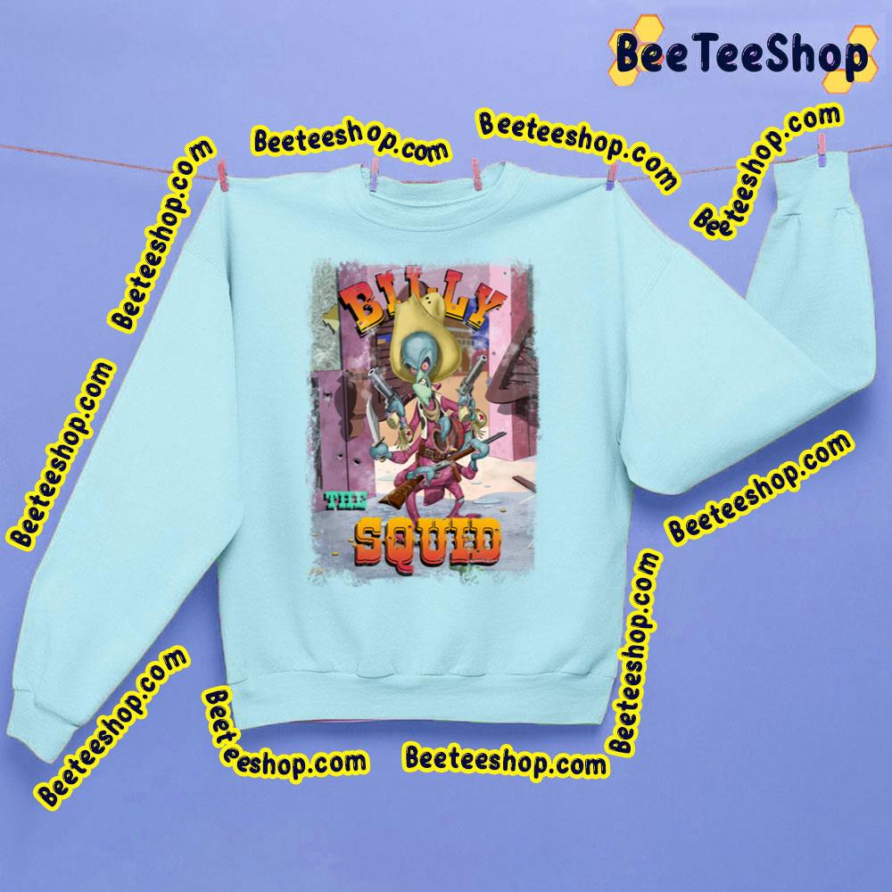 Billy The Squid Cartoon Character Trending Unisex Sweatshirt Billy The Squid Cartoon Character Trending Unisex Sweatshirt