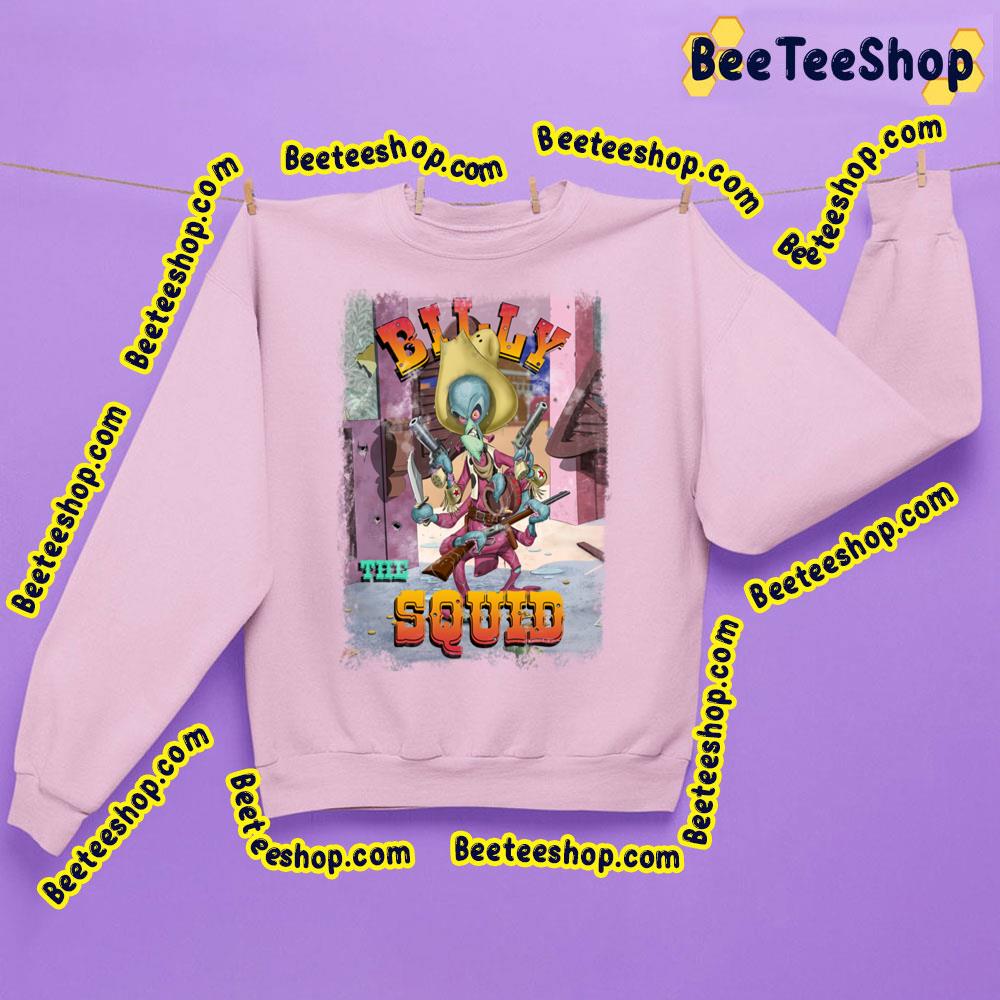 Billy The Squid Cartoon Character Trending Unisex Sweatshirt Billy The Squid Cartoon Character Trending Unisex Sweatshirt