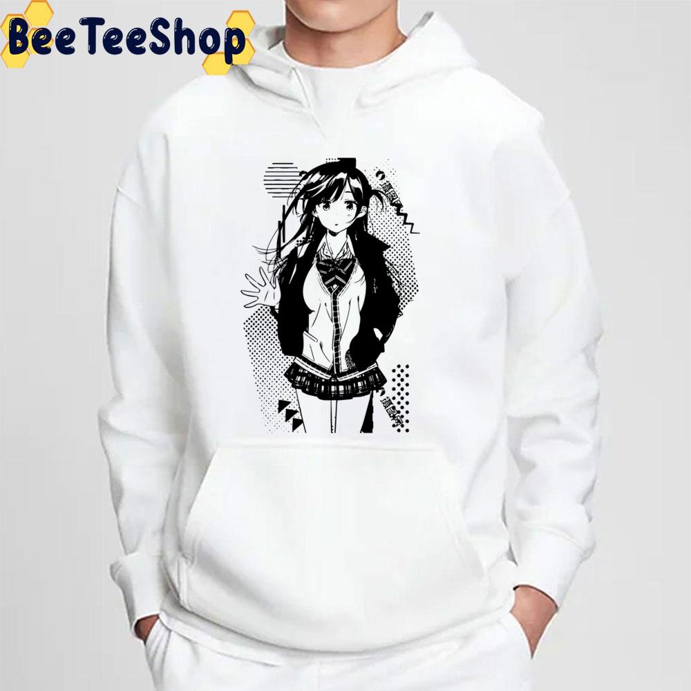 Black Art Kanojo Okarishimasu Mizuhara Chizuru Chizuru Ichinose Graphic Trending Unisex Sweatshirt Black Art Kanojo Okarishimasu Mizuhara Chizuru Chizuru Ichinose Graphic Trending Unisex Sweatshirt