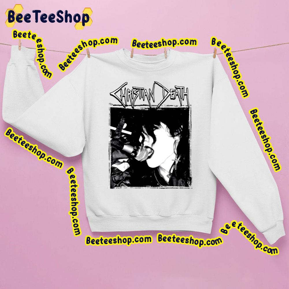 Black White Art Christian Death Trending Unisex Sweatshirt Black White Art Christian Death Trending Unisex Sweatshirt