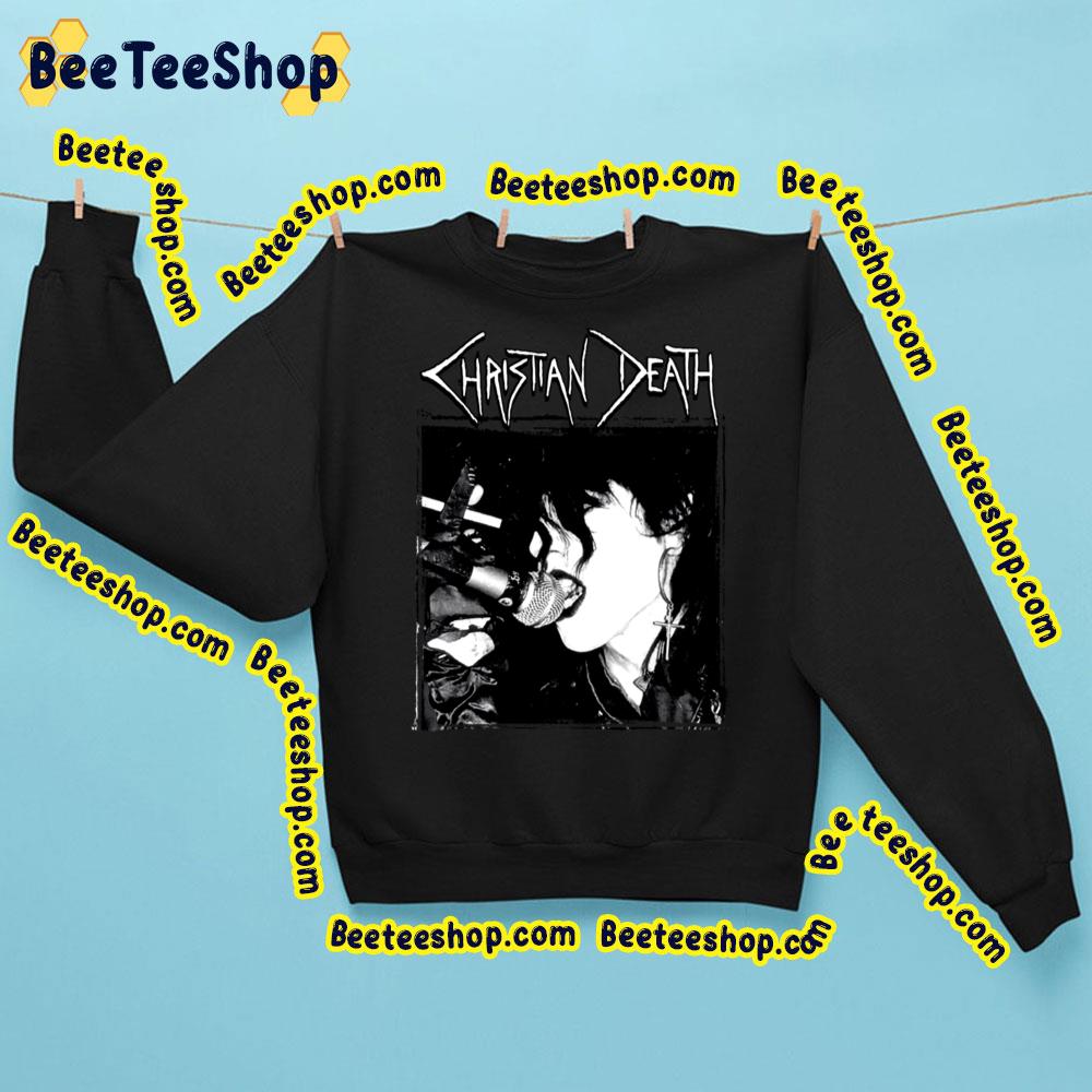 Black White Art Christian Death Trending Unisex Sweatshirt Black White Art Christian Death Trending Unisex Sweatshirt