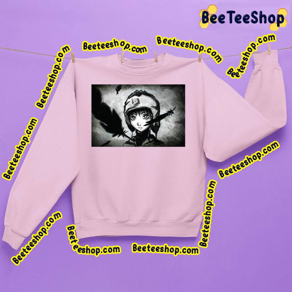 Black White Serial Experiments Lain Trending Unisex Sweatshirt Black White Serial Experiments Lain Trending Unisex Sweatshirt