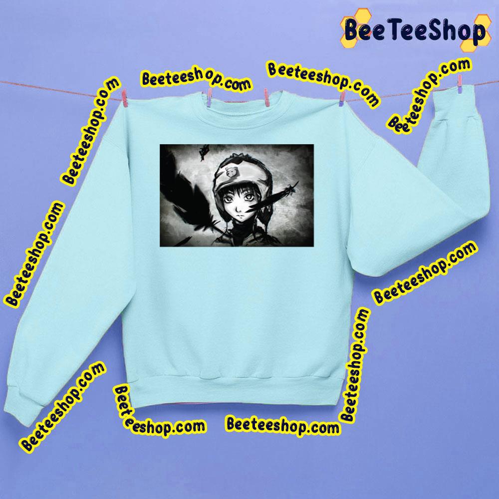 Black White Serial Experiments Lain Trending Unisex Sweatshirt Black White Serial Experiments Lain Trending Unisex Sweatshirt