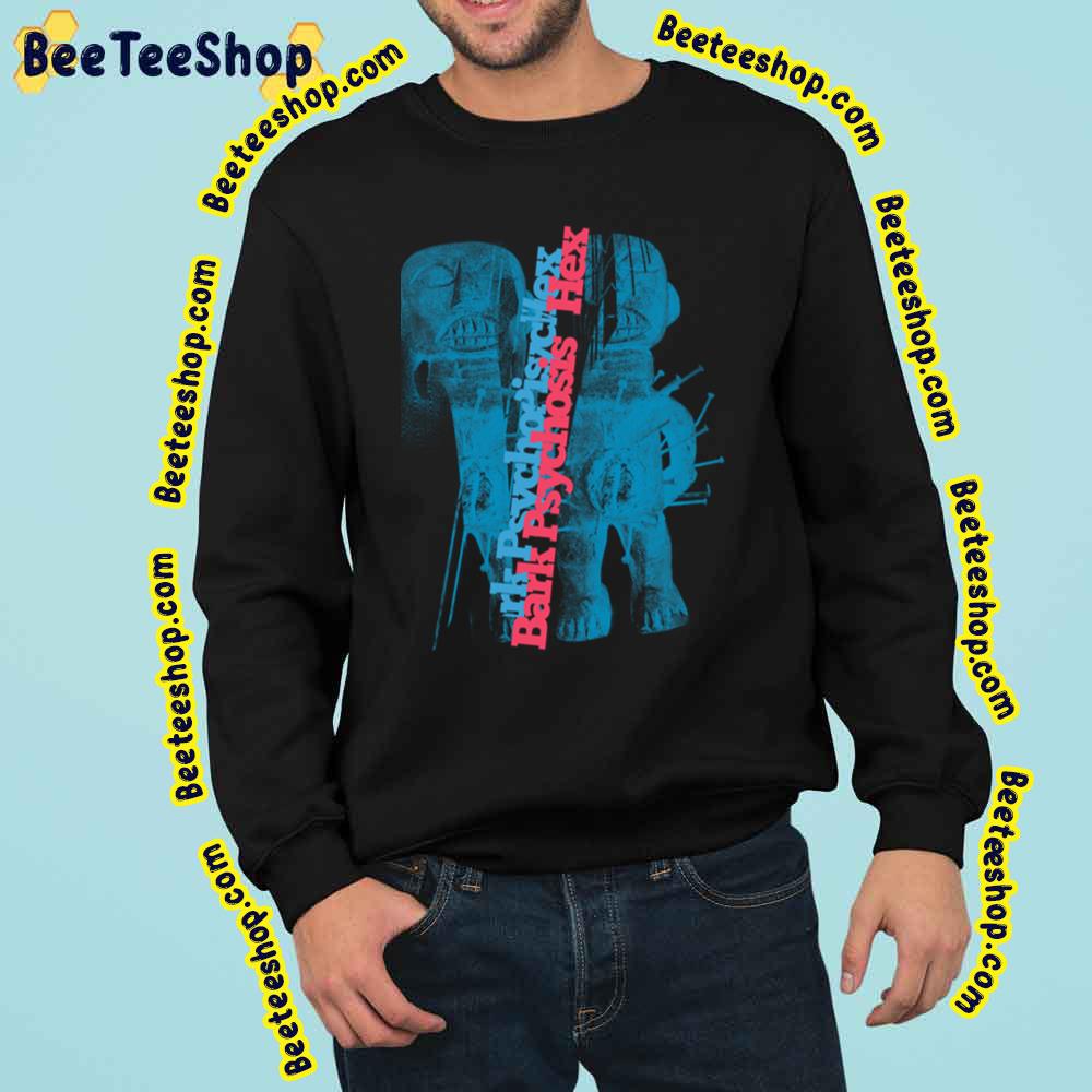 Blue Art Bark Psychosis Hex Trending Unisex Sweatshirt Blue Art Bark Psychosis Hex Trending Unisex Sweatshirt