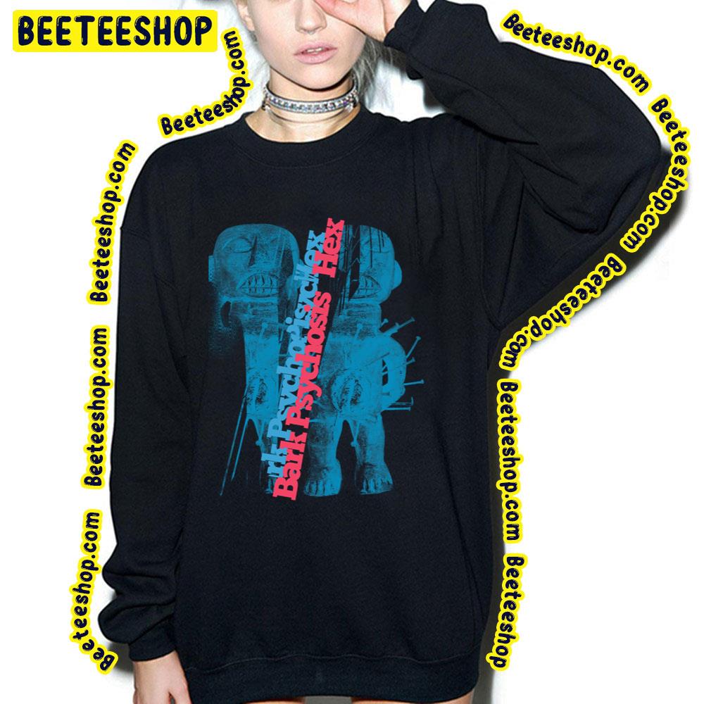 Blue Art Bark Psychosis Hex Trending Unisex Sweatshirt Blue Art Bark Psychosis Hex Trending Unisex Sweatshirt