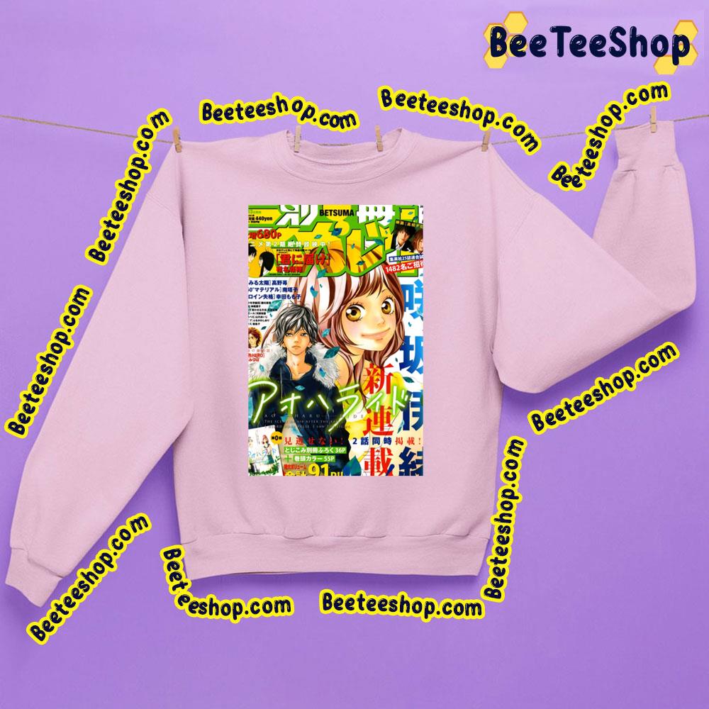 Blue Spring Ride Scoop Ao Haru Ride Trending Unisex Sweatshirt Blue Spring Ride Scoop Ao Haru Ride Trending Unisex Sweatshirt