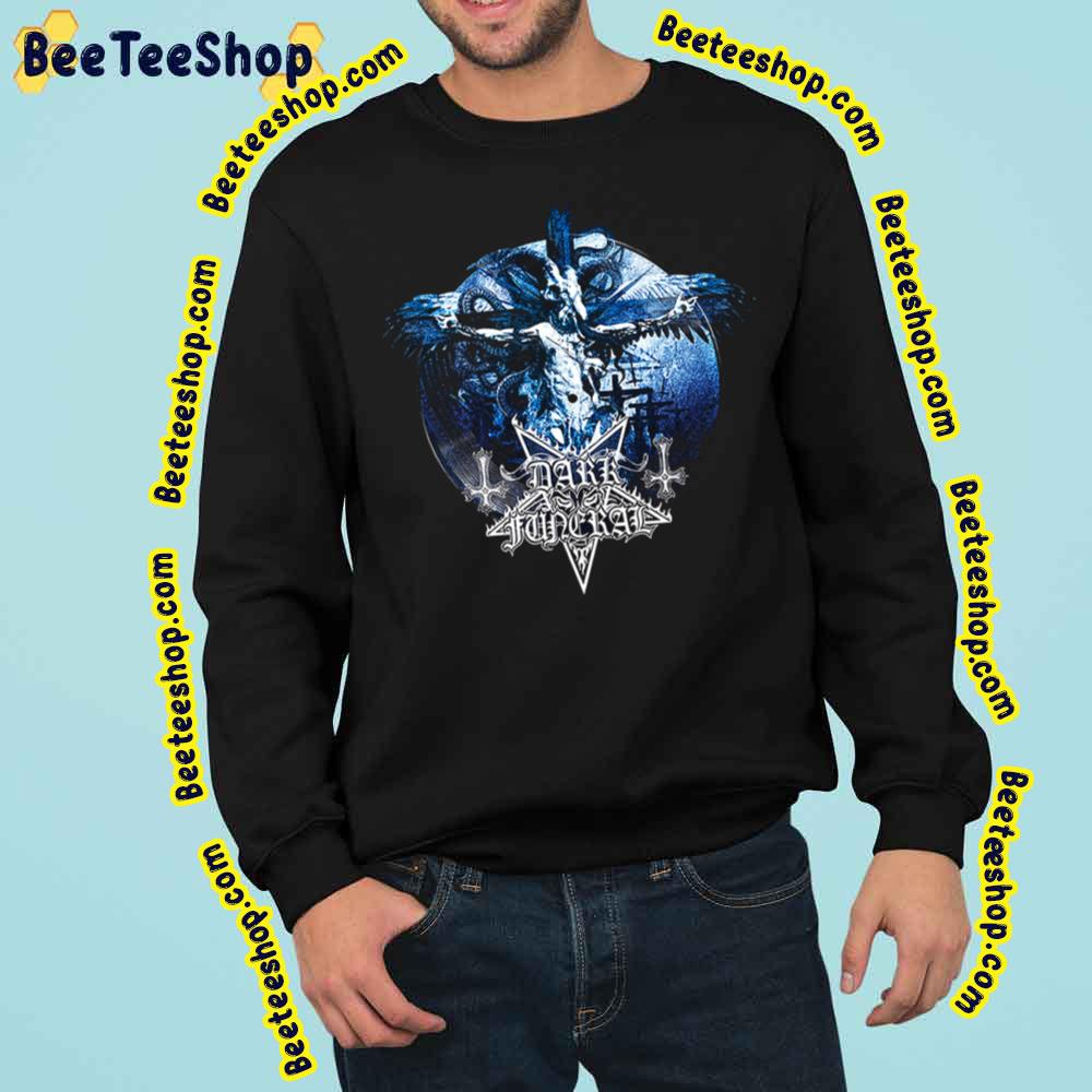 Blue White Art Dark Funeral Trending Unisex Sweatshirt Blue White Art Dark Funeral Trending Unisex Sweatshirt
