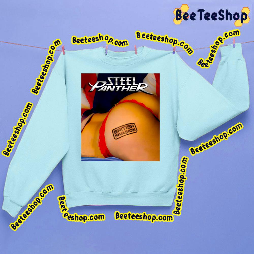 British Invasion Steel Panther Trending Unisex Sweatshirt British Invasion Steel Panther Trending Unisex Sweatshirt
