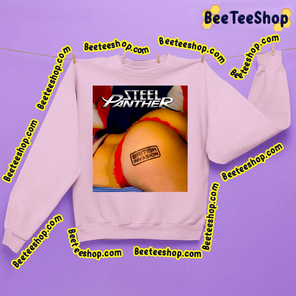 British Invasion Steel Panther Trending Unisex Sweatshirt British Invasion Steel Panther Trending Unisex Sweatshirt
