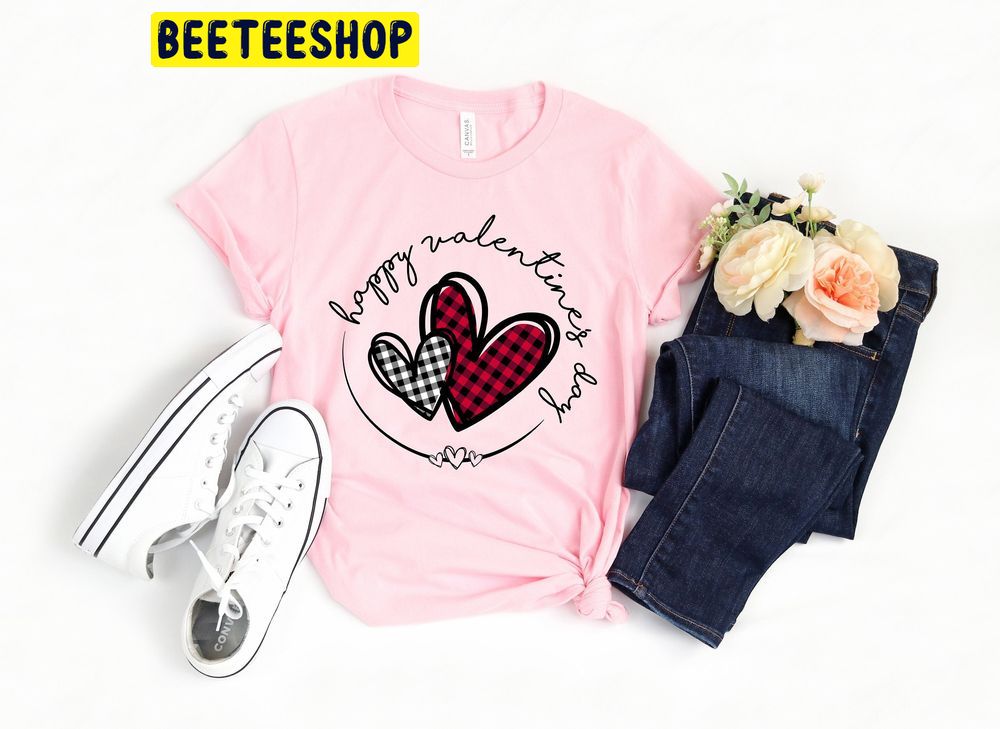 Buffalo Plaid Heart Valentines Day Trending Unisex Shirt Buffalo Plaid Heart Valentines Day Trending Unisex Shirt