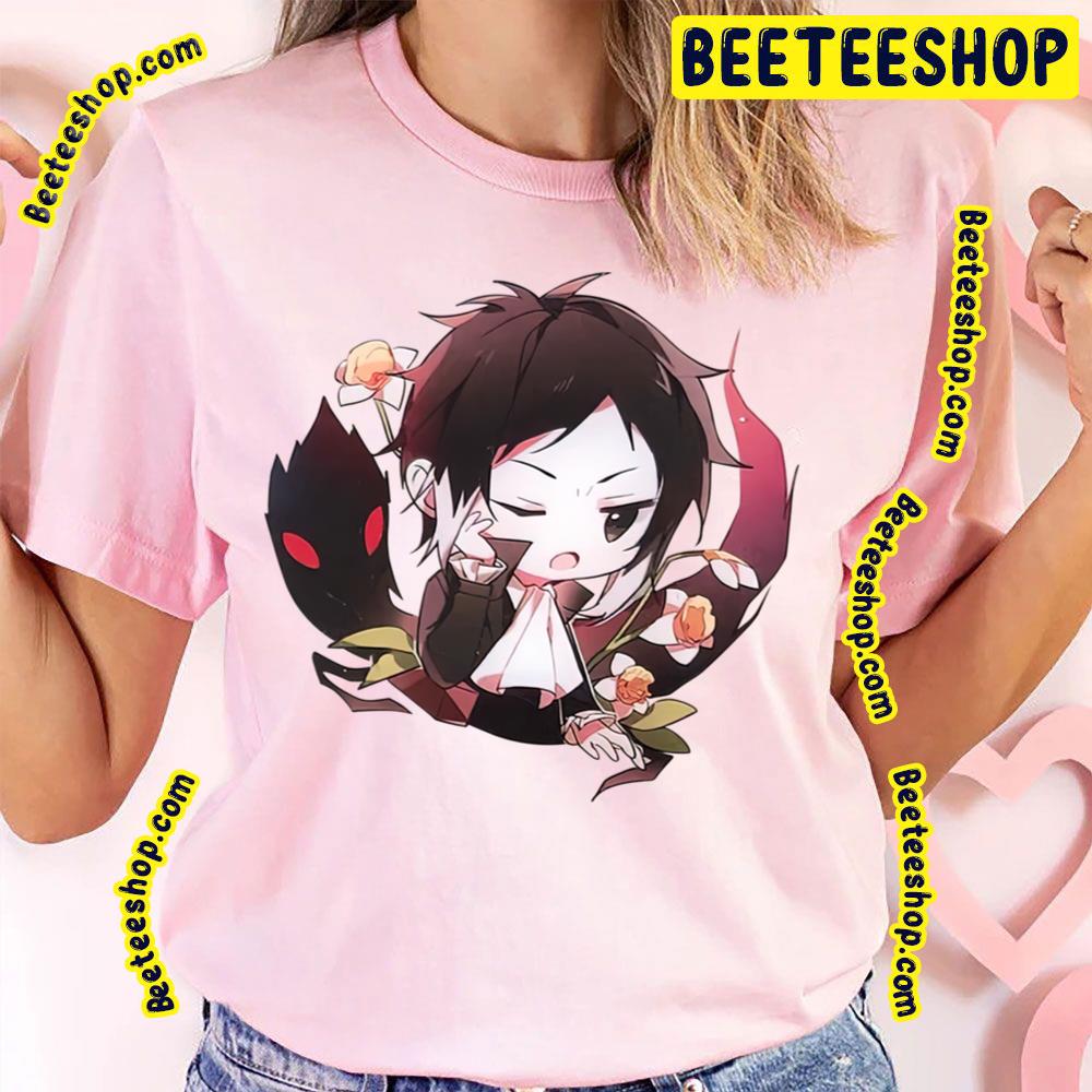 Bungo Stray Dogs Cute Graphic Trending Unisex T-Shirt Bungo Stray Dogs Cute Graphic Trending Unisex T-Shirt