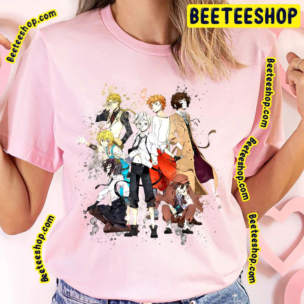 Bungo Stray Dogs Team Art Trending Unisex T-Shirt Bungo Stray Dogs Team Art Trending Unisex T-Shirt