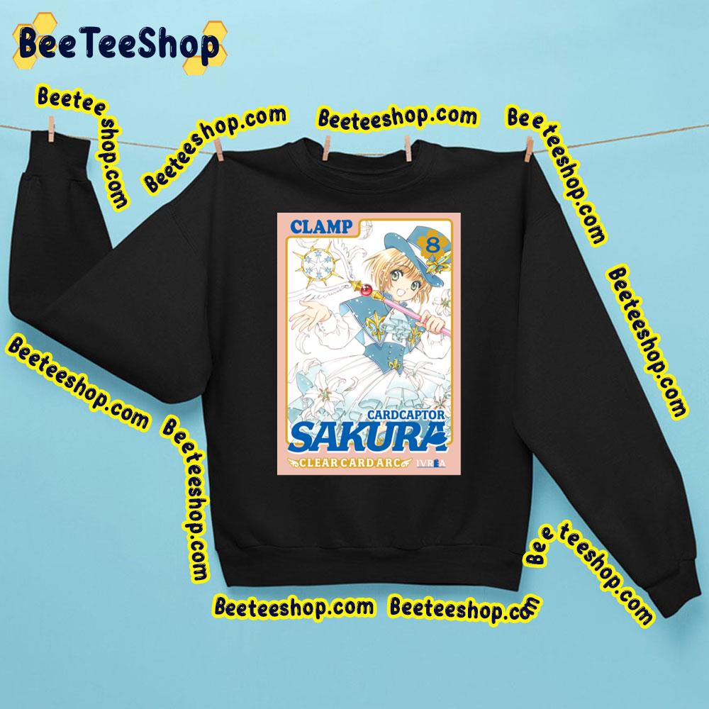 Cardcaptor Sakura Blue Clear Card Trending Unisex Sweatshirt Cardcaptor Sakura Blue Clear Card Trending Unisex Sweatshirt
