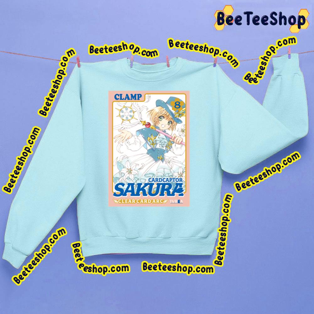 Cardcaptor Sakura Blue Clear Card Trending Unisex Sweatshirt Cardcaptor Sakura Blue Clear Card Trending Unisex Sweatshirt