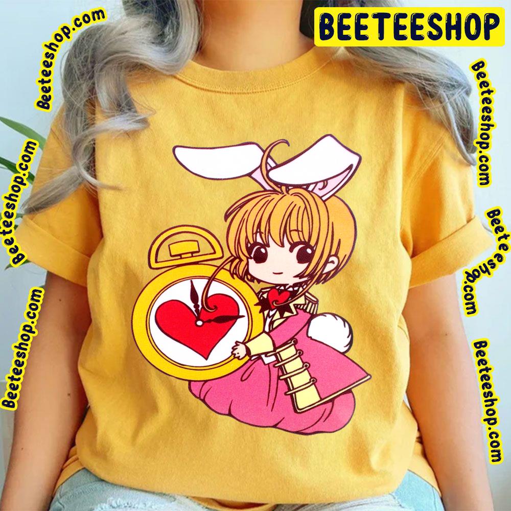 Cardcaptor Sakura Sakura Kinomoto Chibi Cute Trending Unisex T-Shirt Cardcaptor Sakura Sakura Kinomoto Chibi Cute Trending Unisex T-Shirt