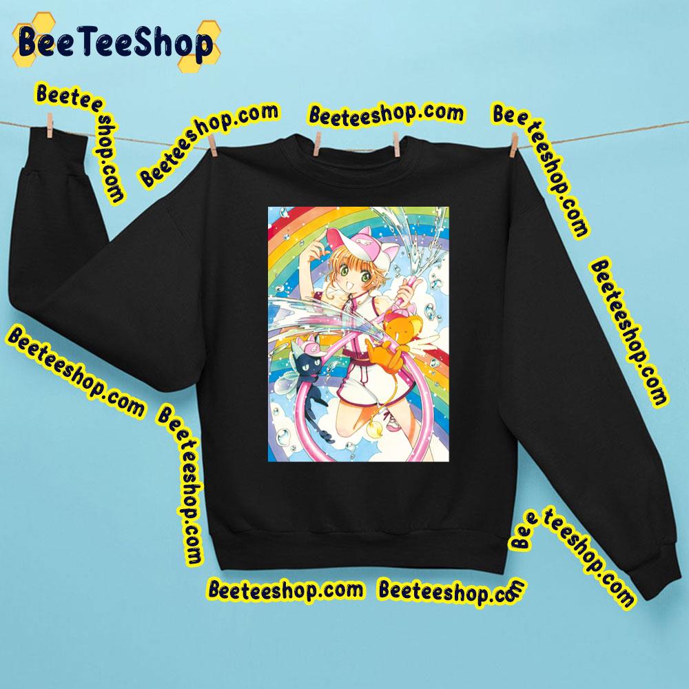 Cardcaptor Sakura Sakura Kinomoto Colorful Art Trending Unisex Sweatshirt Cardcaptor Sakura Sakura Kinomoto Colorful Art Trending Unisex Sweatshirt