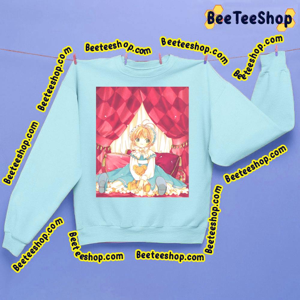 Cardcaptor Sakura Sakura Kinomoto With Bear Trending Unisex Sweatshirt Cardcaptor Sakura Sakura Kinomoto With Bear Trending Unisex Sweatshirt