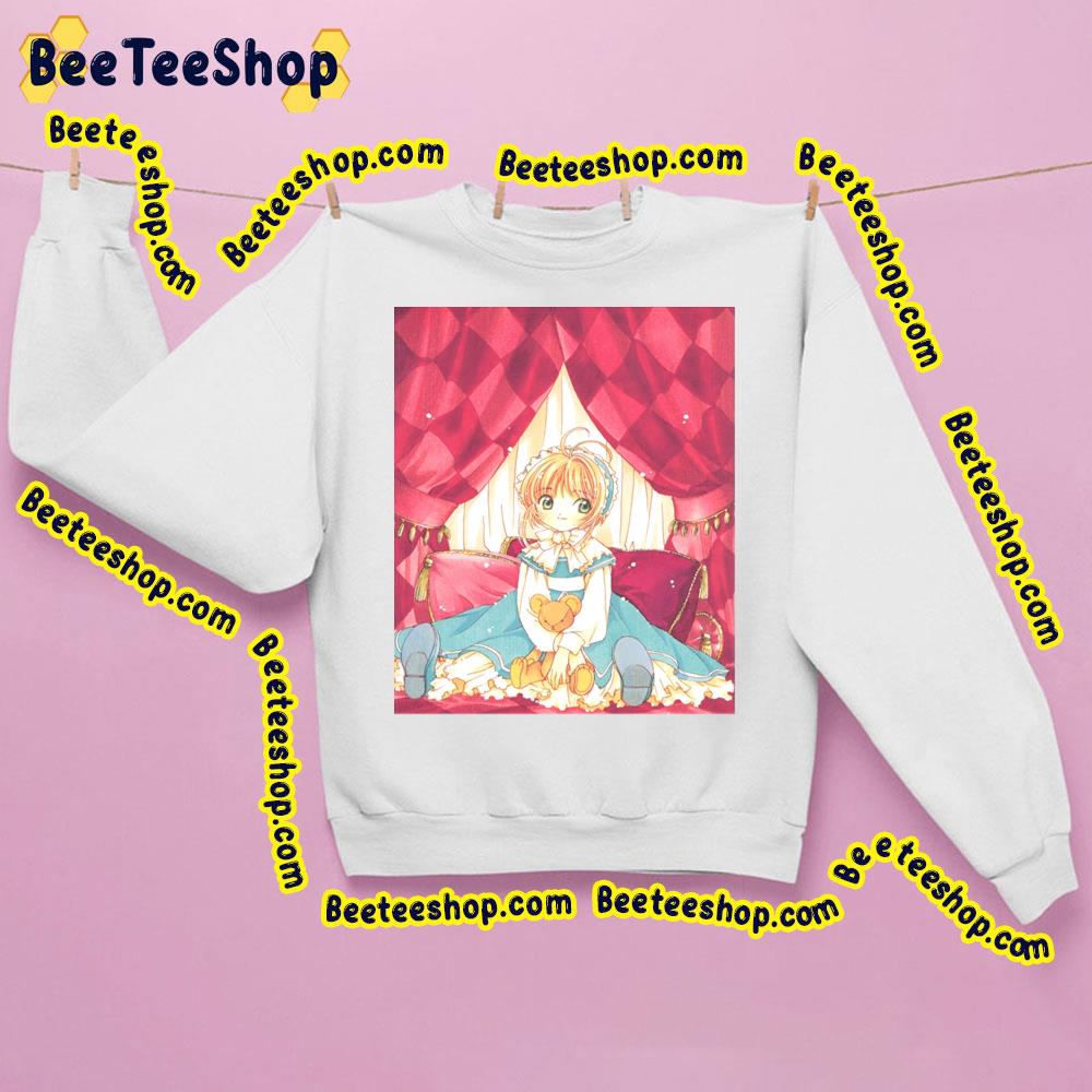 Cardcaptor Sakura Sakura Kinomoto With Bear Trending Unisex Sweatshirt Cardcaptor Sakura Sakura Kinomoto With Bear Trending Unisex Sweatshirt