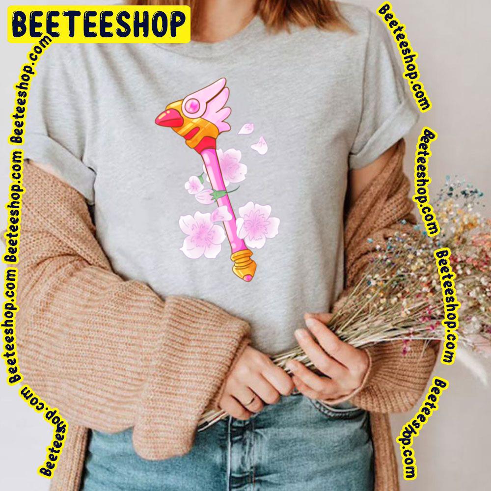 Cardcaptor Sakura Sealing Staff Trending Unisex T-Shirt Cardcaptor Sakura Sealing Staff Trending Unisex T-Shirt