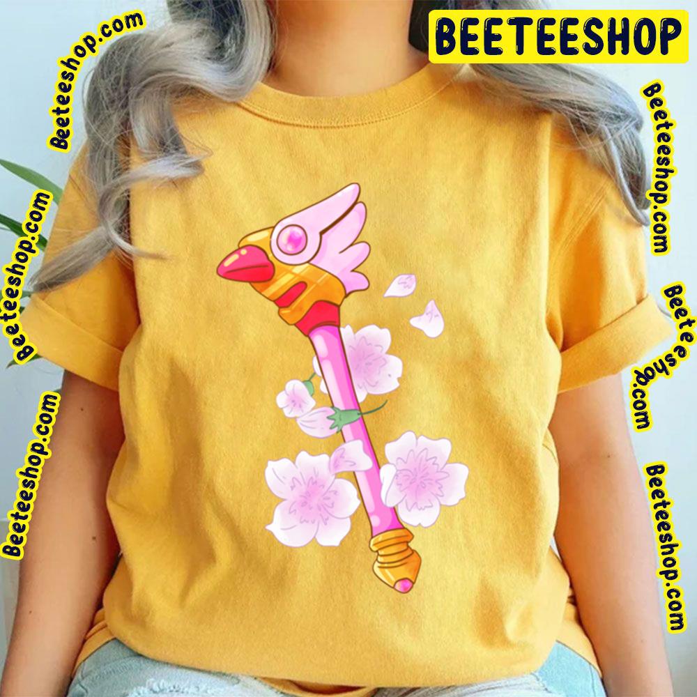Cardcaptor Sakura Sealing Staff Trending Unisex T-Shirt Cardcaptor Sakura Sealing Staff Trending Unisex T-Shirt
