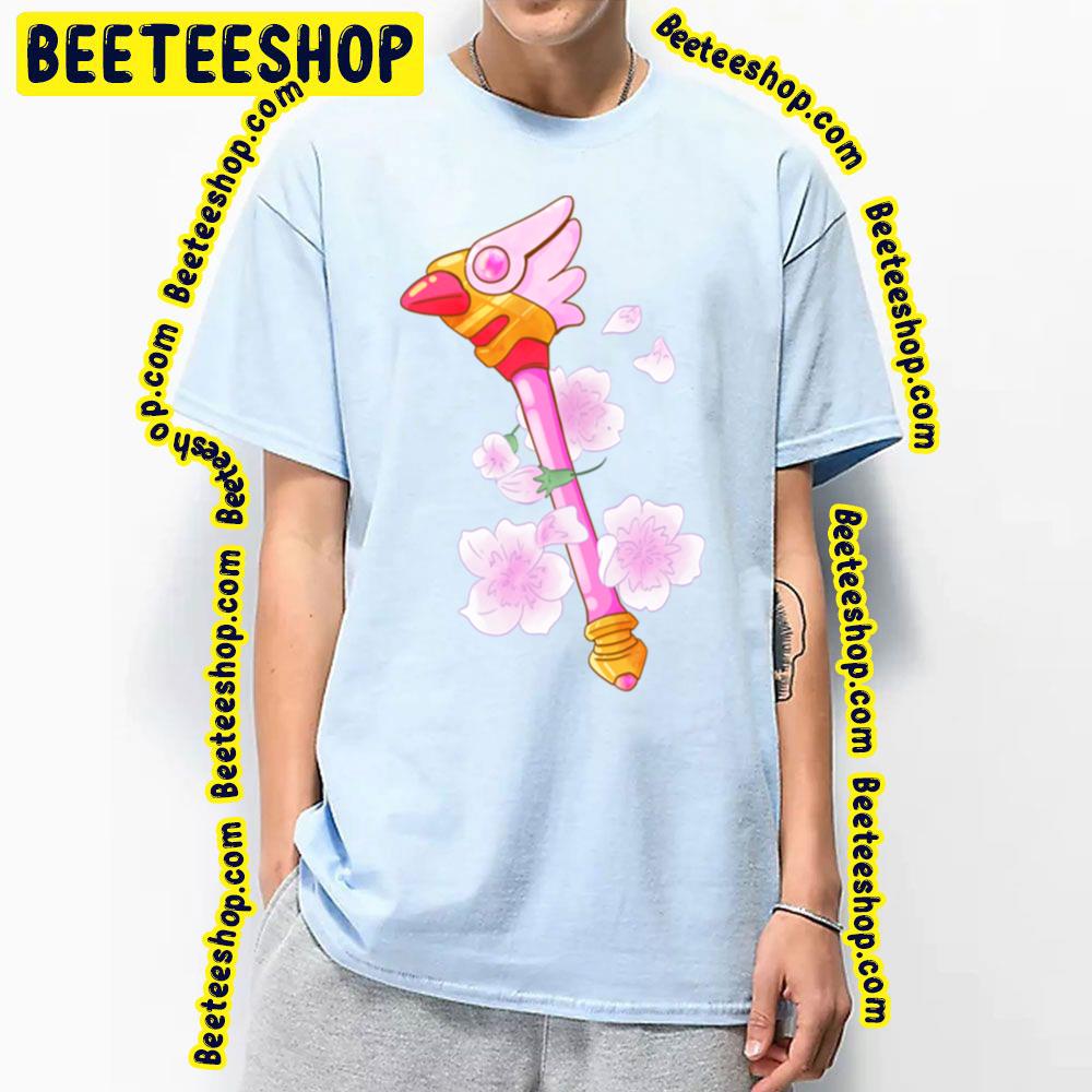 Cardcaptor Sakura Sealing Staff Trending Unisex T-Shirt Cardcaptor Sakura Sealing Staff Trending Unisex T-Shirt