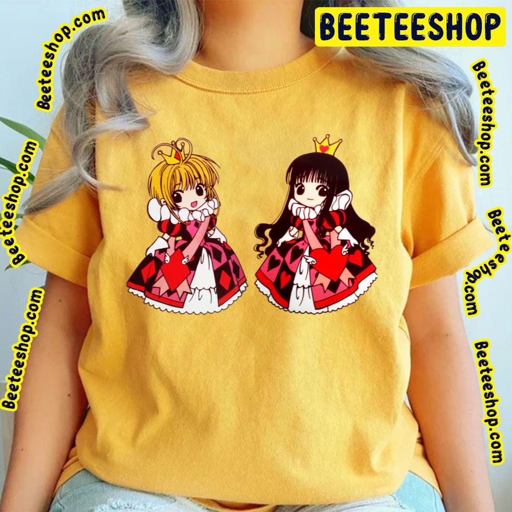 Cardcaptor Sakura Tomoyo Daidouji And Sakura Kinomoto Trending Unisex T-Shirt Cardcaptor Sakura Tomoyo Daidouji And Sakura Kinomoto Trending Unisex T-Shirt