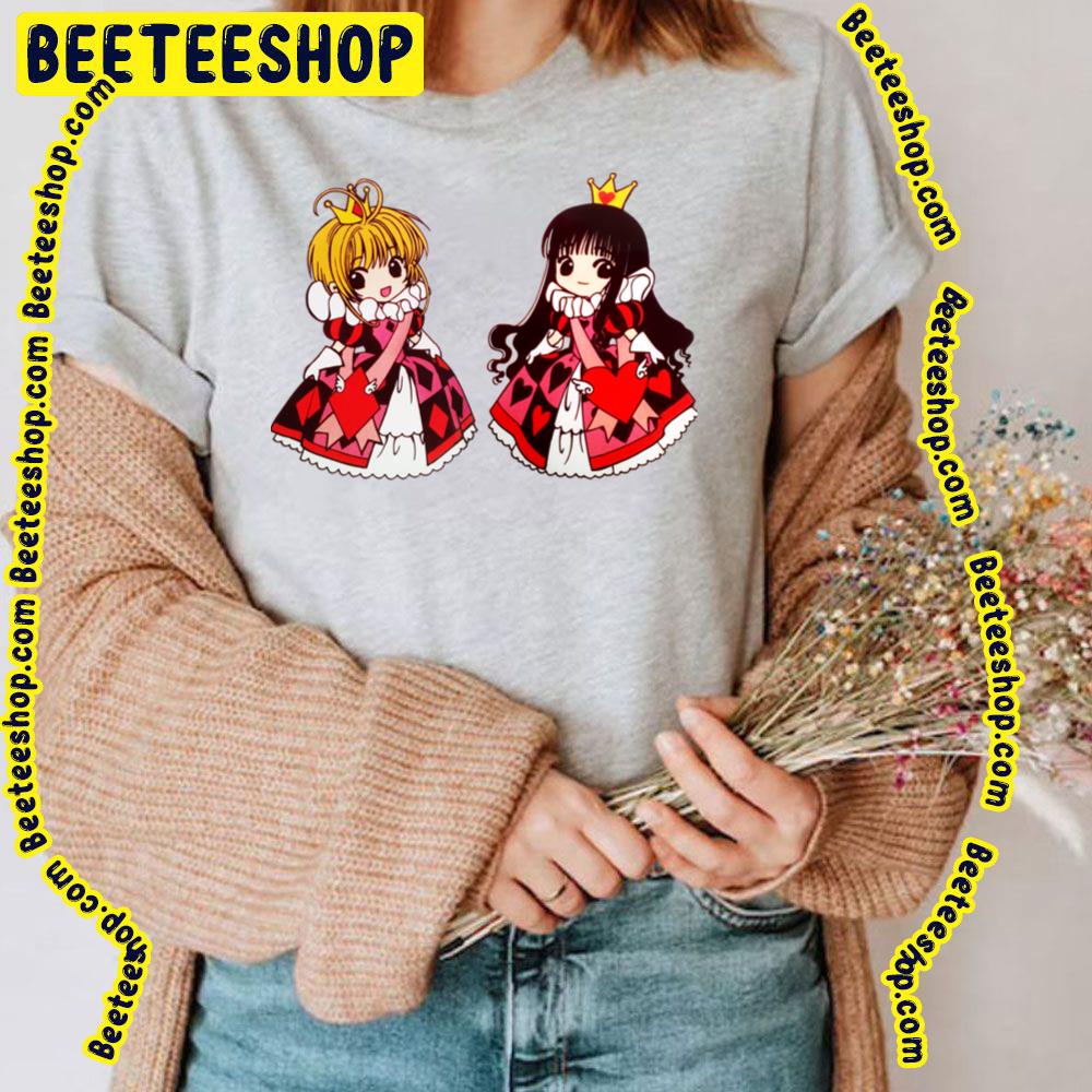 Cardcaptor Sakura Tomoyo Daidouji And Sakura Kinomoto Trending Unisex T-Shirt Cardcaptor Sakura Tomoyo Daidouji And Sakura Kinomoto Trending Unisex T-Shirt