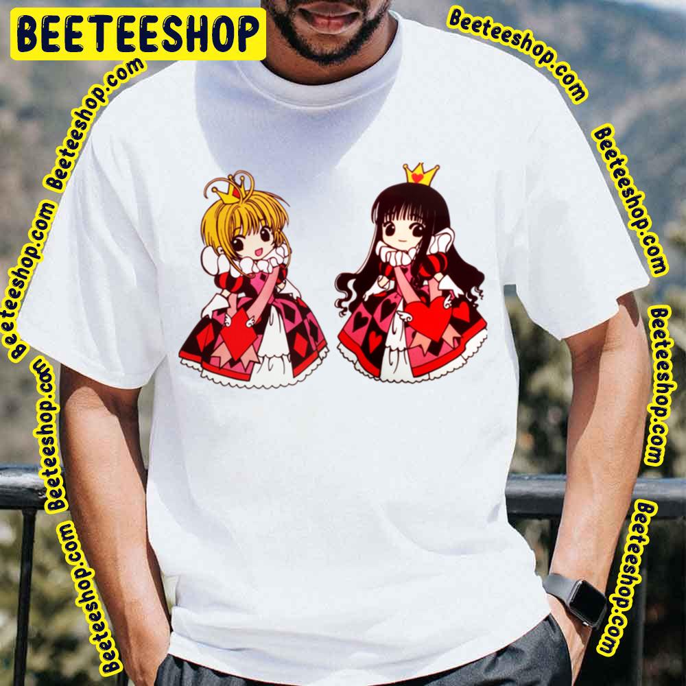 Cardcaptor Sakura Tomoyo Daidouji And Sakura Kinomoto Trending Unisex T-Shirt Cardcaptor Sakura Tomoyo Daidouji And Sakura Kinomoto Trending Unisex T-Shirt