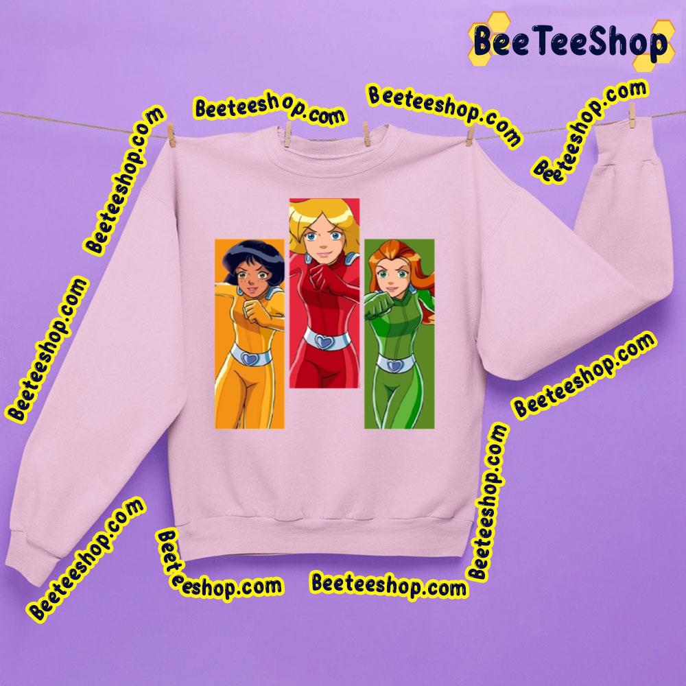 Cartoon Totally Spies Trending Unisex Sweatshirt Cartoon Totally Spies Trending Unisex Sweatshirt